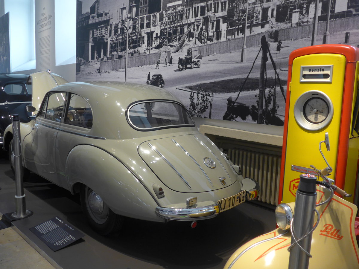 (182'937) - IFA von 1955 - XJ 10-05 - am 8. August 2017 in Dresden, Verkehrsmuseum