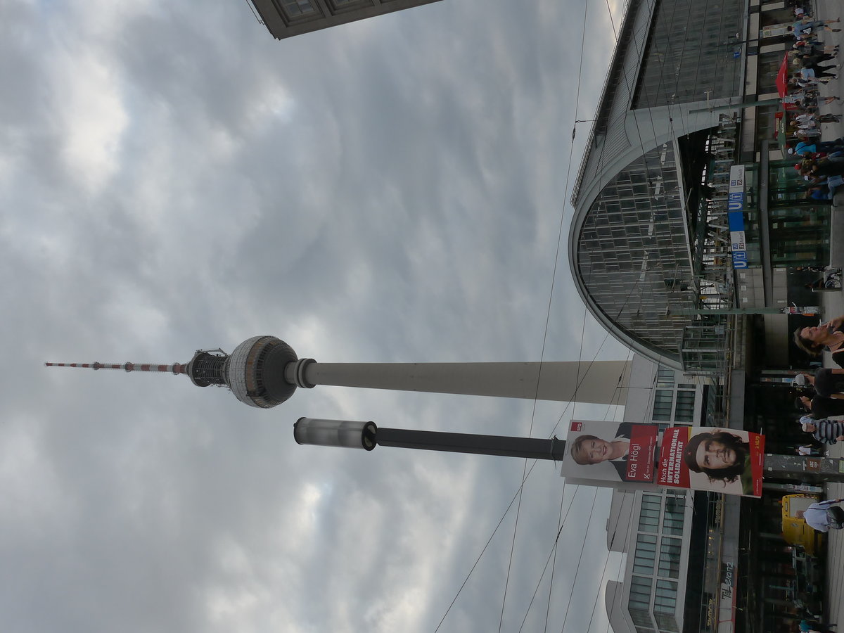 (183'385) - Fernsehturm am 10. August 2017 in Berlin