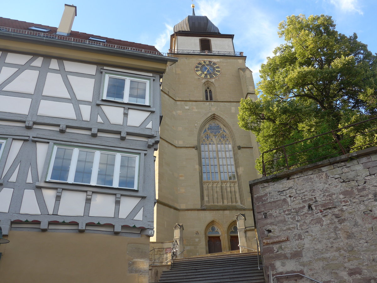 (183'846) - Kirche am 22. August 2017 in Herrenberg
