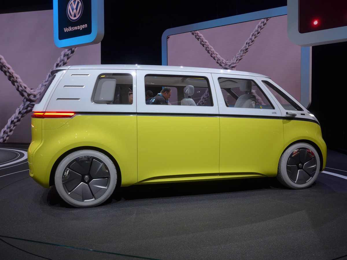 (189'216) - Volkswagen Buzz am 12. Mrz 2018 im Autosalon Genve