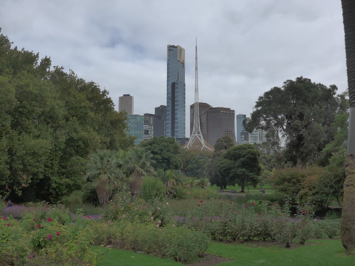 (190'168) - Im Queen Victoria Garden am 17. April 2018 in Melbourne