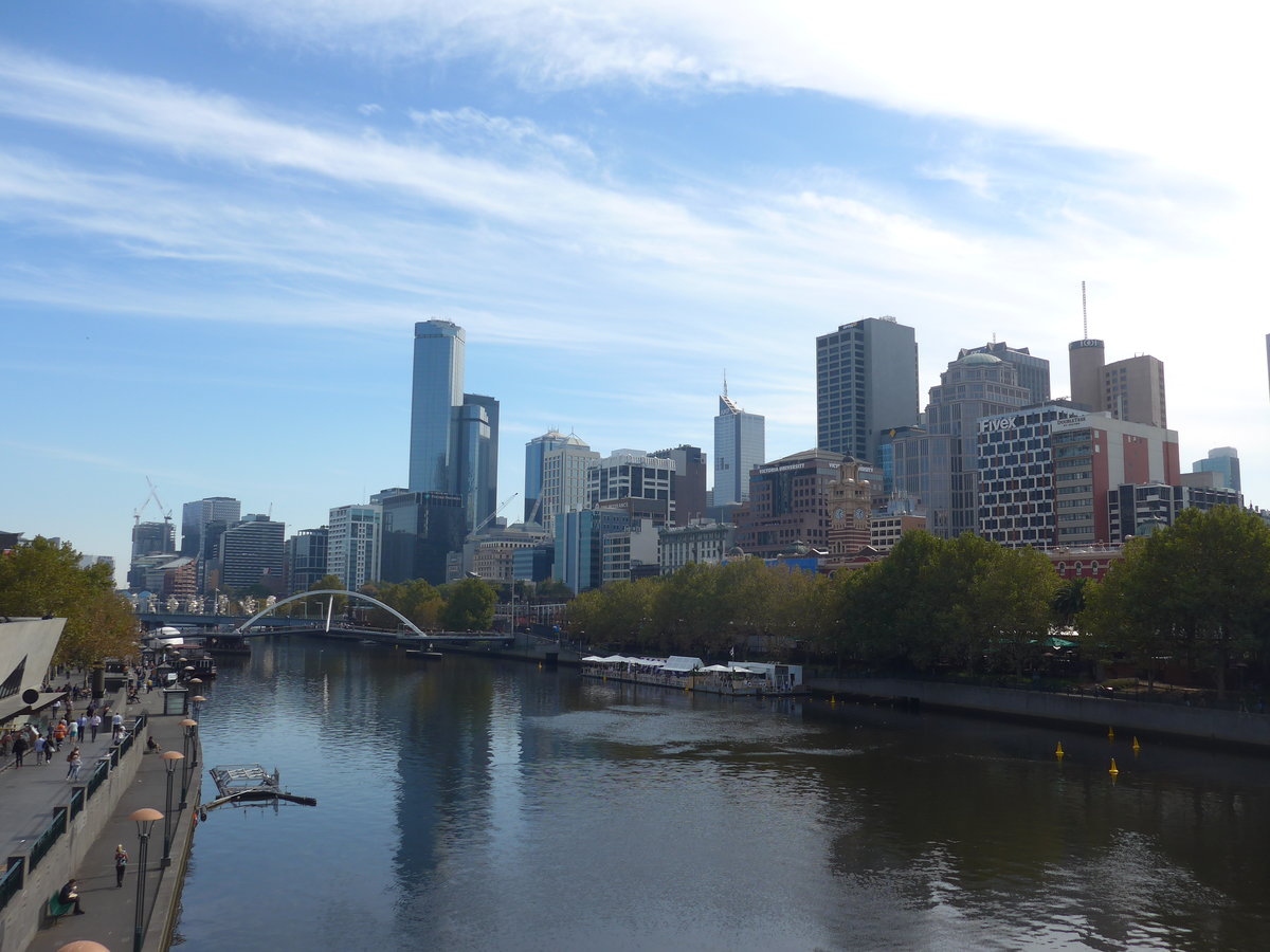 (190'392) - Yarra-Fluss am 19. April 2018 in Melbourne