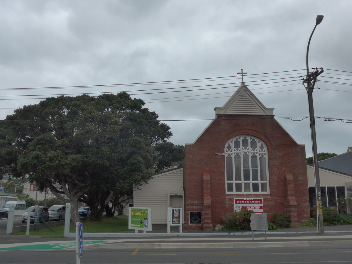 (191'694) - Anglikanische Kirche am 27. April 2018 in Island Bay