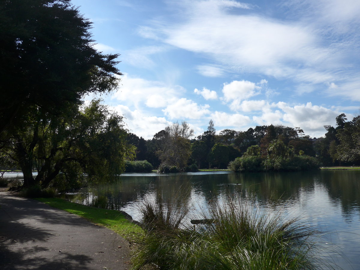 (192'208) - Kleiner See im Park von Motat am 1. Mai 2018 in Auckland