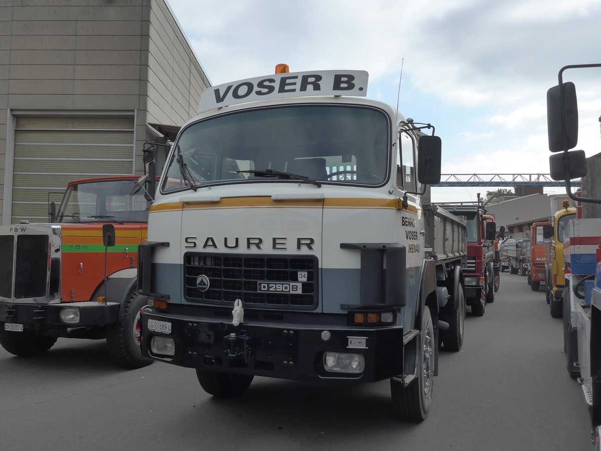 (192'348) - Voser, Henau - SG 27'889 U - Sauer am 5. Mai 2018 in Attikon, Wegmller