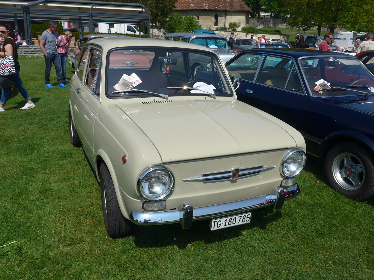 (192'584) - Fiat - TG 180'785 - am 5. Mai 2018 in Arbon, Arbon Classics