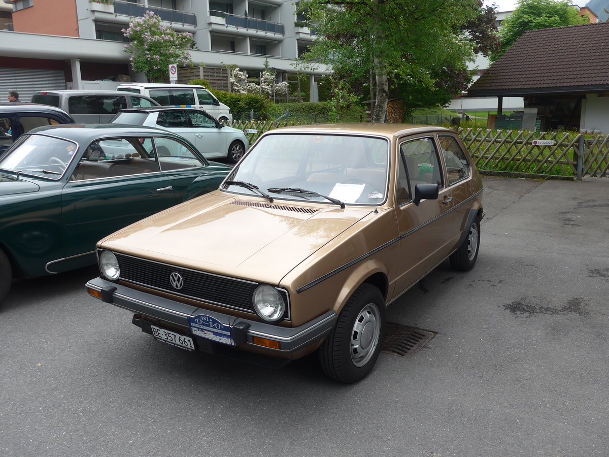 (193'162) - Volkswagen - BE 357'661 - am 20. Mai 2018 in Engelberg, OiO