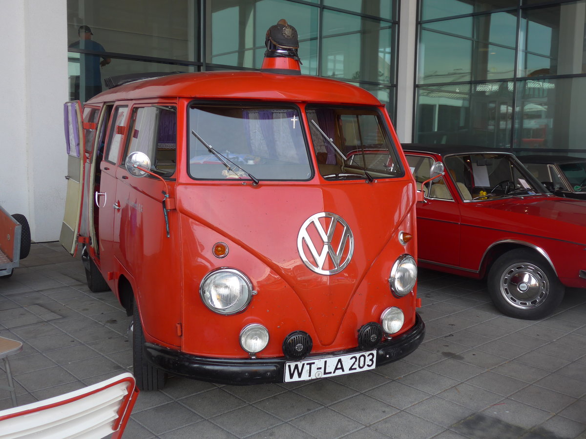 (193'383) - VW-Bus - WT-LA 203 - am 26. Mai 2018 in Friedrichshafen, Messe