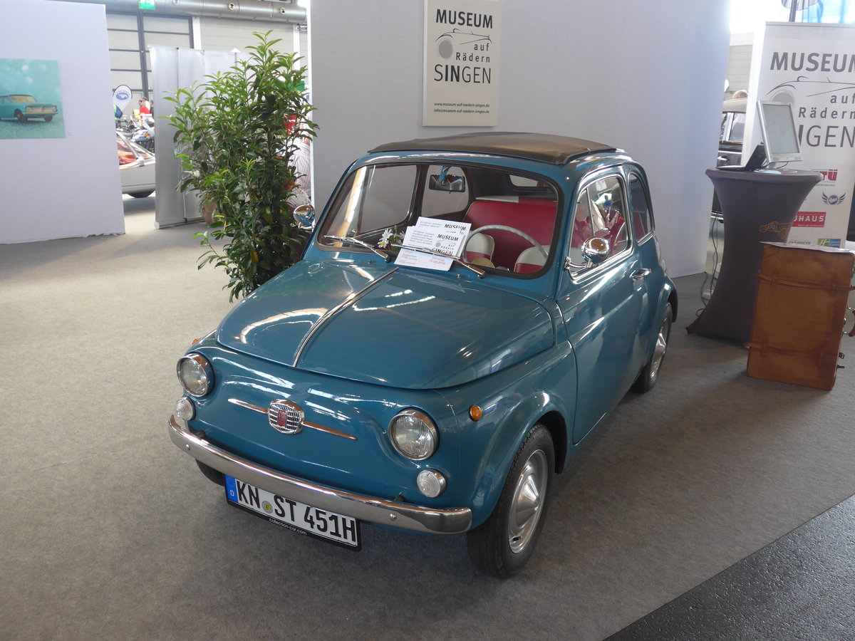 (193'434) - Fiat - KN-ST 451H - am 26. Mai 2018 in Friedrichshafen, Messe
