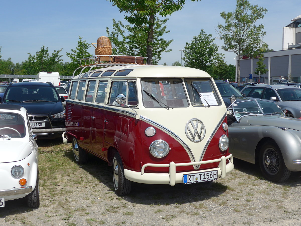 (193'536) - VW-Bus - RT-T 156H - am 26. Mai 2018 in Friedrichshafen, Messe