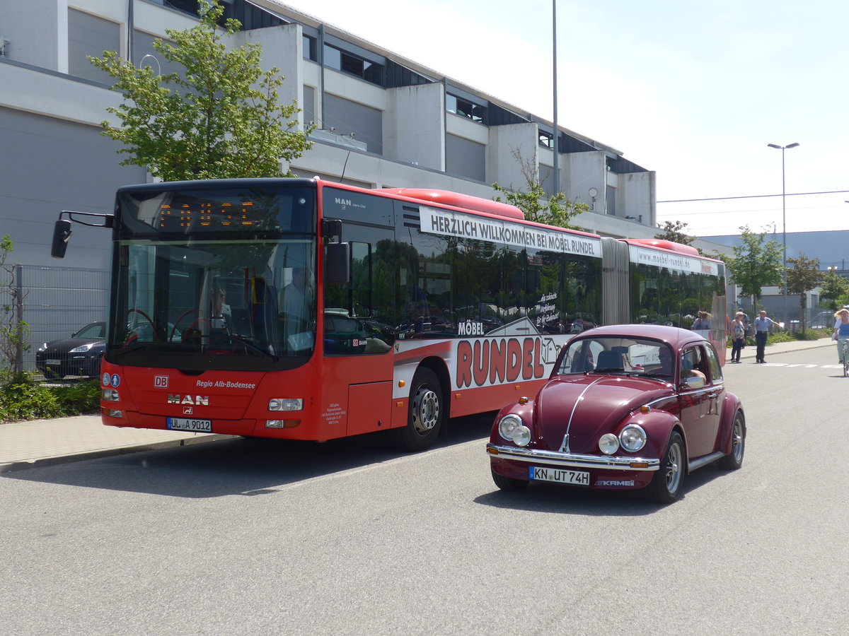 (193'546) - VW-Kfer - KN-UT 74H - am 26. Mai 2018 in Friedrichshafen, Messe