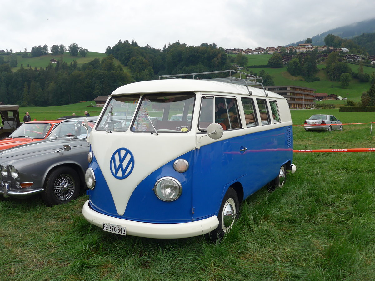 (196'430) - VW-Bus - BE 370'313 - am 2. September 2018 in Reichenbach