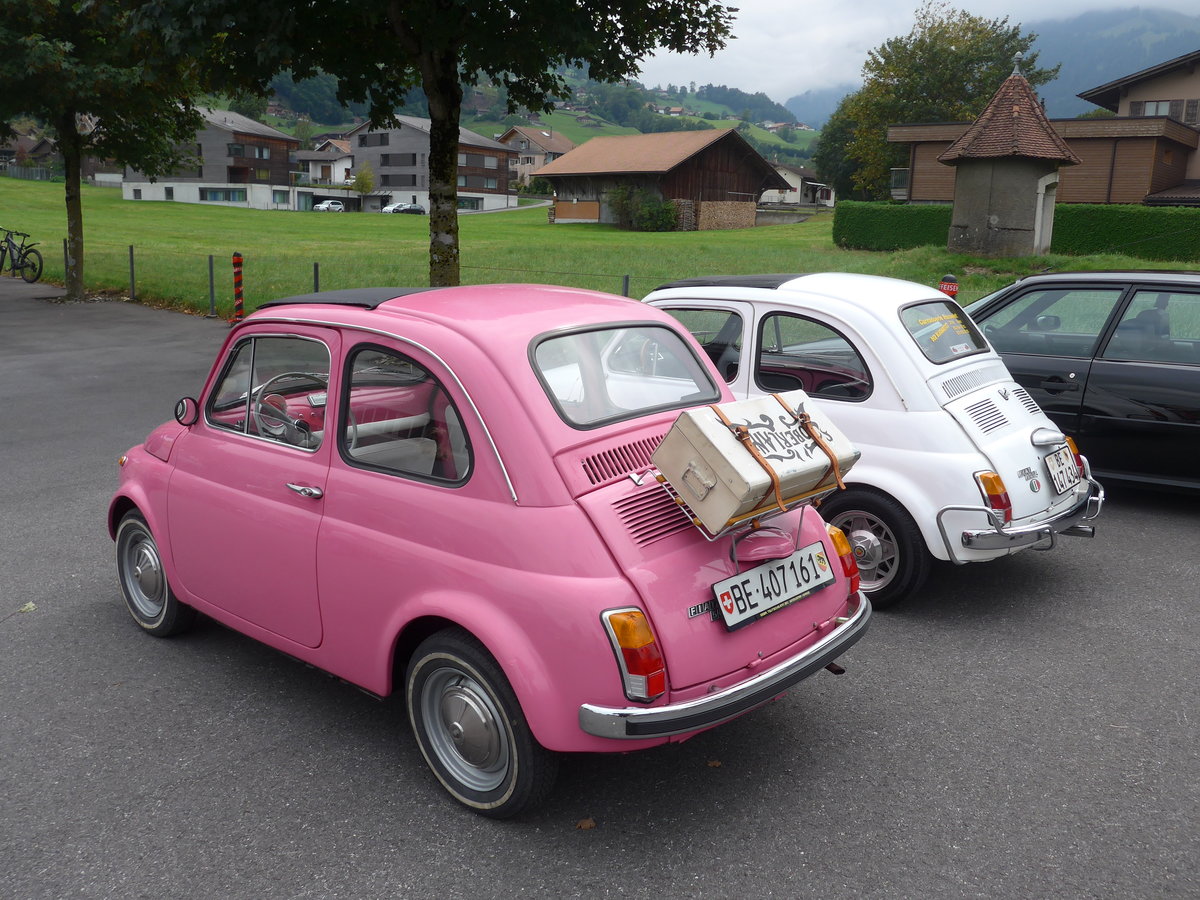 (196'448) - Fiat - BE 407'161 - am 2. September 2018 in Reichenbach