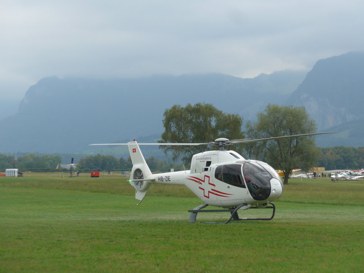 (196'466) - swiss helicopter - HB-ZIE - am 2. September 2018 in Thun, Allmend