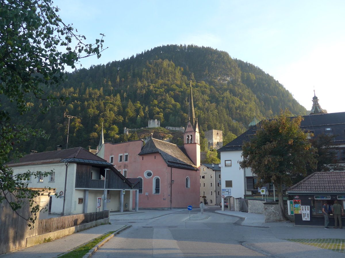 (196'850) - Kirche Glasstadt am 11. September 2018 in Rattenberg