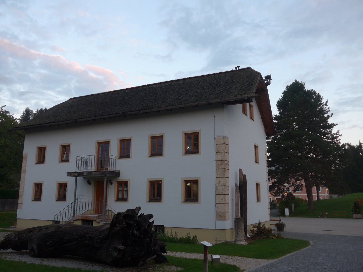 (197'610) - Postamt - Stille Nacht, Heilige Nacht - am 15. September 2018 in Oberndorf