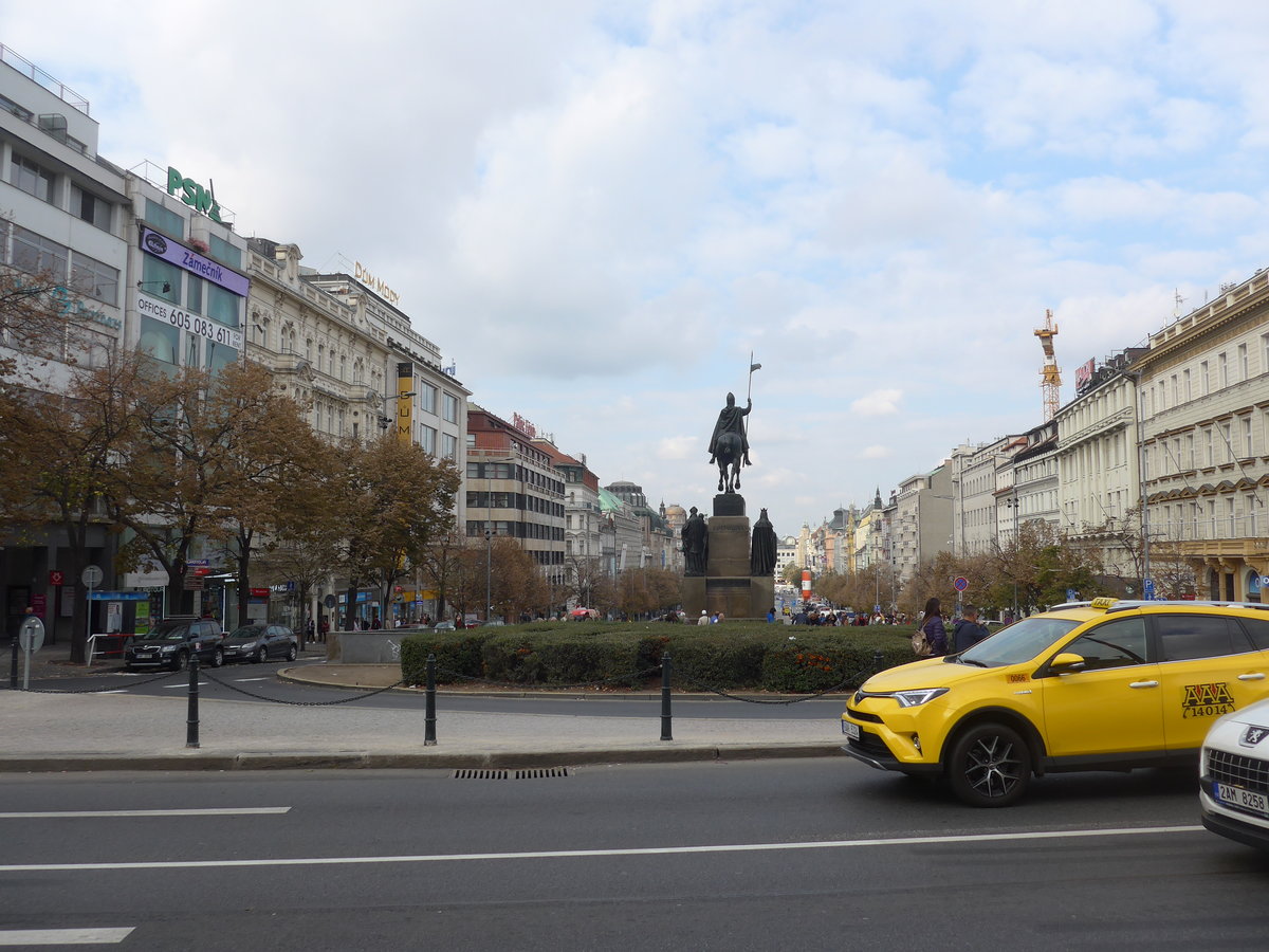 (198'853) - Blick auf den Wenzelsplatz am 20. Oktober 2018 in Praha