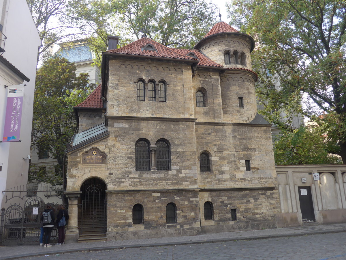 (198'891) - Klausen Synagogue am 20. Oktober 2018 in Praha