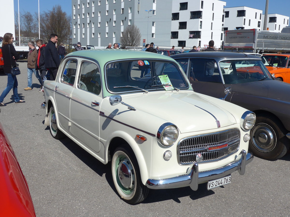 (203'180) - Fiat - VS 244'763 - am 24. Mrz 2019 in Granges-Paccot, Forum-Fribourg