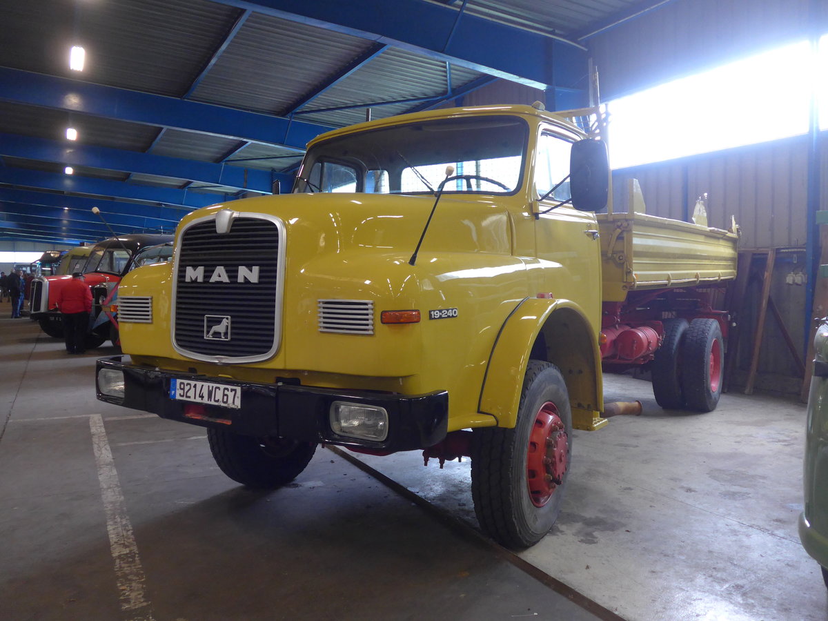 (204'313) - MAN - 9214 WC 67 - am 27. April 2019 in Wissembourg, AAF-Museum