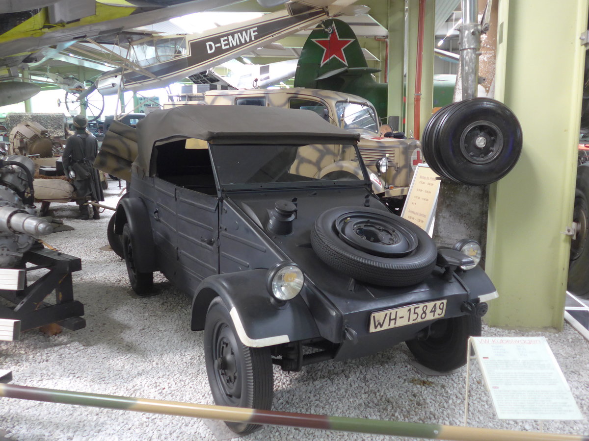 (205'029) - VW-Kbelwagen - WH-15'849 - am 13. Mai 2019 in Sinsheim, Museum