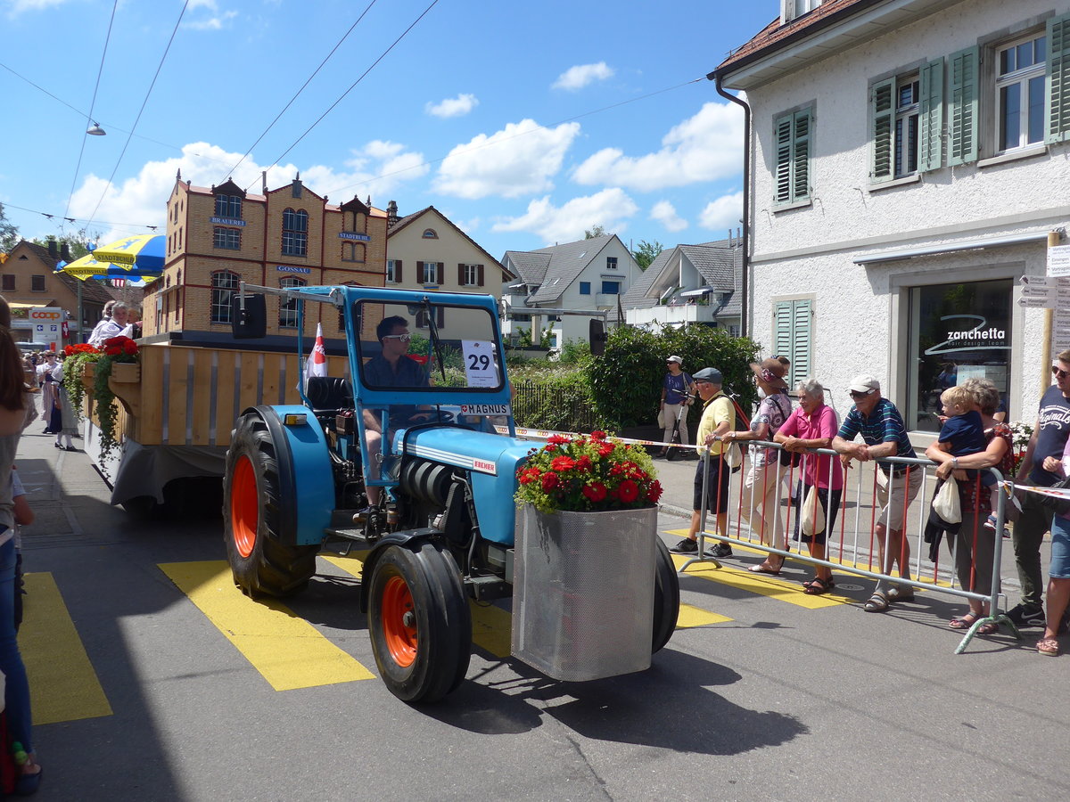 (206'741) - Eicher - SG 3453 - am 23. Juni 2019 am Jodlerfest-Umzug in Winterthur
