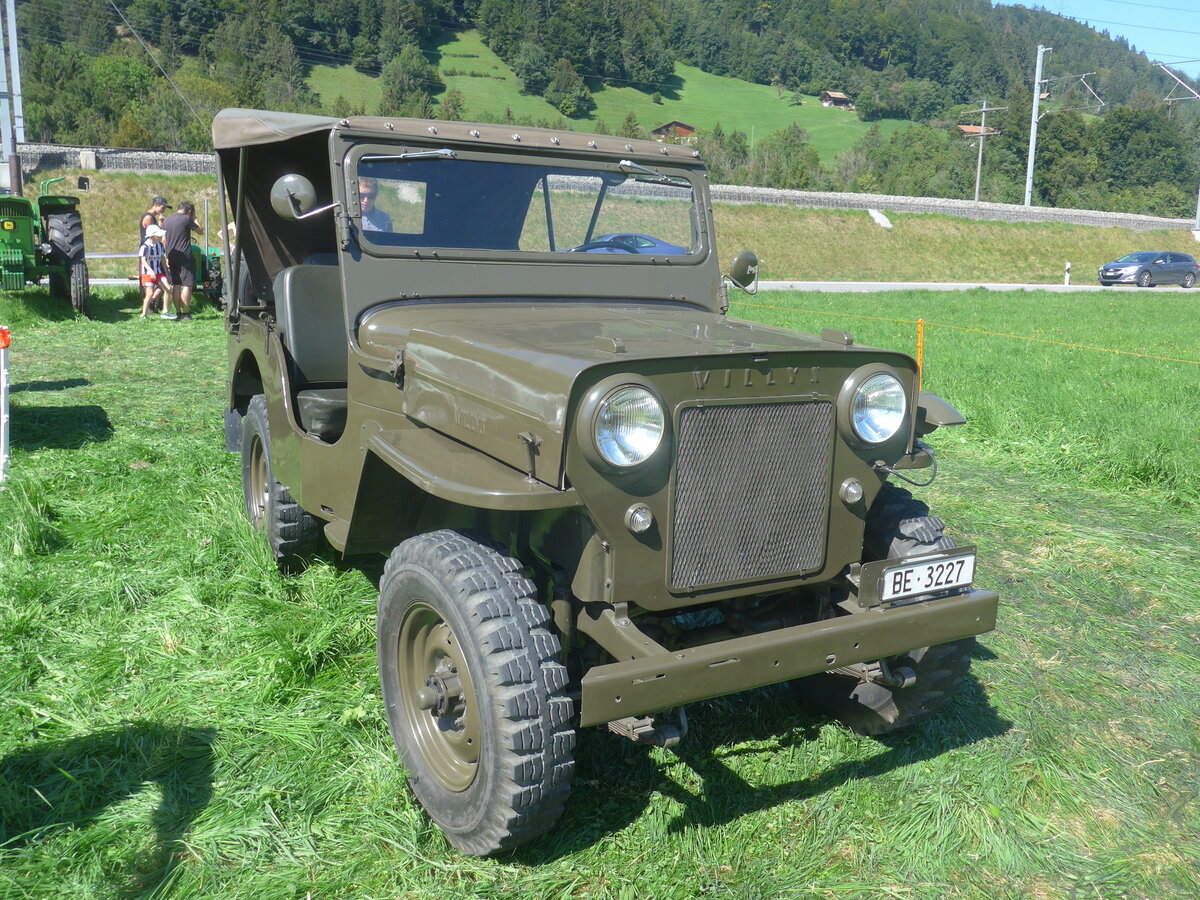 (227'840) - Willys - BE 3227 - am 5. September 2021 in Reichenbach