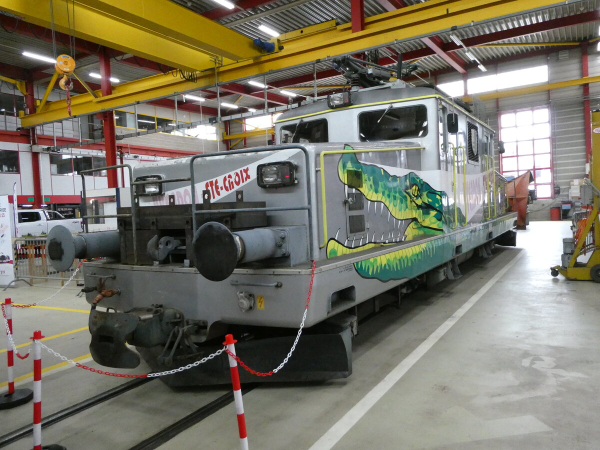 (240'501) - TRAVYS-Lokomotive - Nr. 21 - am 2. Oktober 2022 in Yverdon, Dpt