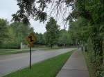 (152'648) - Strasse in Lake Forest am 12.
