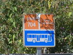 (185'503) - Bus-Haltestelle - Andorra la Vella, Plaa Coprnceps - am 28.