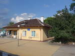bahnhoefehaltestellen/668771/207399---der-bahnhof-kumaritsa-am (207'399) - Der Bahnhof Kumaritsa am 5. Juli 2019