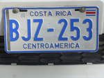 (211'299) - Autonummer aus Costa Rica - BJZ-253 - am 14.