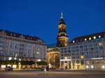 kirchen/575768/182840---der-altmarktplatz-und-die (182'840) - Der Altmarktplatz und die Kreuzkirche am 7. August 2017 in Dresden
