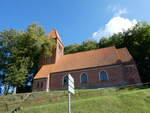 (254'587) - Evangelische Kirche am 1. September 2023 in Binz
