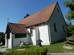 (254'673) - Die Kirche ohne Kirchturm am 2. September 2023 in Kloster