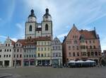 (254'726) - Marktplatz mit Stadtkirche St.
