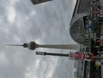 turme/580960/183385---fernsehturm-am-10-august (183'385) - Fernsehturm am 10. August 2017 in Berlin