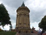 (183'784) - Der Wasserturm am 21. August 2017 in Mannheim
