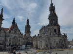(182'916) - Der Schlossplatz am 8. August 2017 in Dresden