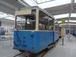 (162'817) - MVG-Tram - Nr. 1509 - am 28. Juni 2015 in Mnchen, MVG-Museum