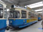 (162'822) - MVG-Tram - Nr. 2668 - am 28. Juni 2015 in Mnchen, MVG-Museum