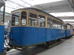 (162'826) - MVG-Tram - Nr. 1401 - am 28. Juni 2015 in Mnchen, MVG-Museum