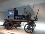 (186'312) - Daimler Motor-Feuerspritze von 1892 am 12. November 2017 in Stuttgart, Mercedes-Benz Museum