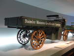 stuttgart/593885/186321---daimler-motor-lastwagen-von-1898 (186'321) - Daimler Motor-Lastwagen von 1898 am 12. November 2017 in Stuttgart, Mercedes-Benz Museum