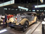 (186'333) - Mercedes-Benz Typ SS von 1930 (Maharadscha von Kaschmir) am 12. November 2017 in Stuttgart, Mercedes-Benz Museum