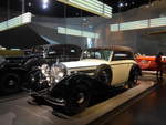 (186'336) - Mercedes-Benz 540 K Cabriolet B von 1937 am 12. November 2017 in Stuttgart, Mercedes-Benz Museum