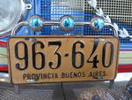 stuttgart/593977/186346---autonummer-aus-argentinien-- (186'346) - Autonummer aus Argentinien - 963-640 - am 12. November 2017 in Stuttgart, Mercedes-Benz Museum