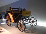 (186'323) - Benz Dos--Dos von 1899 am 12. November 2017 in Stuttgart, Mercedes-Benz Museum 