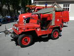 (236'606) - Feuerwehr, Luzern - Nr. 9/LU 224 - Willys am 4. Juni 2022 in Sarnen, OiO