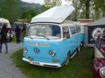 (160'278) - VW-Bus - SZ 19'759 - am 9. Mai 2015 in Brienz, Camping Aaregg